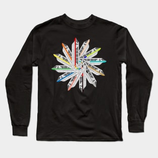 Monorail Color Wheel Long Sleeve T-Shirt